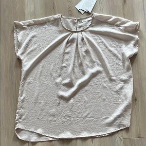 Inwear NWT Cream Silky Blouse 8
